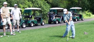 Cart Signage on every golf cart in the JSM Event